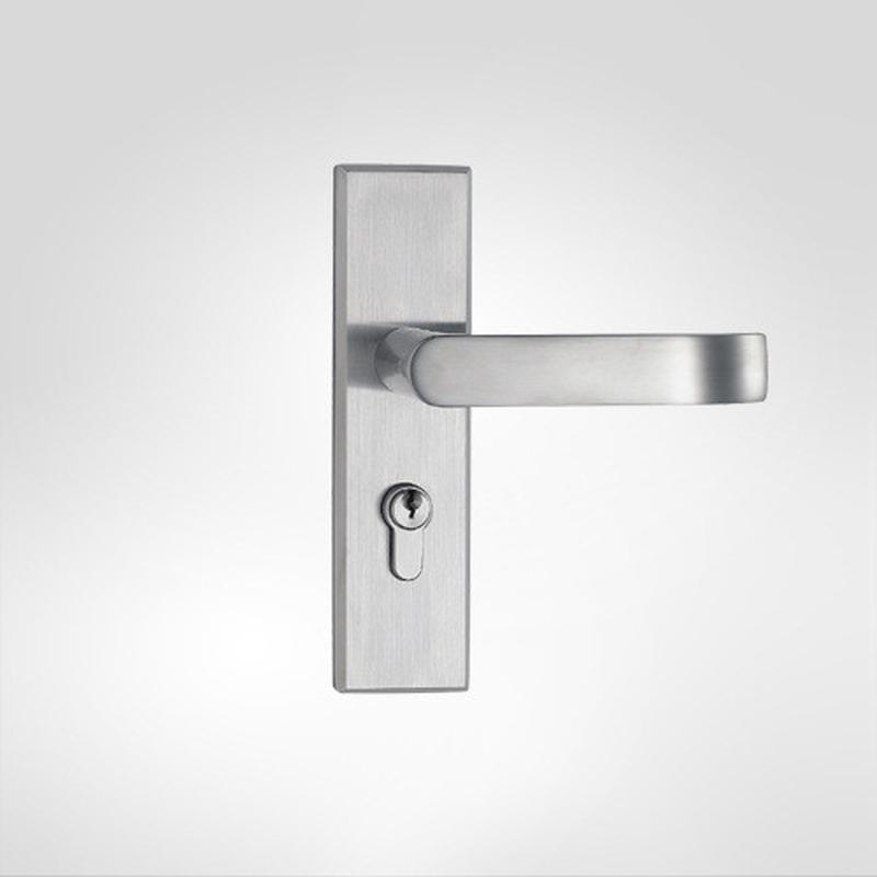 富不锈钢宇卧室门锁木门静音执手锁卧室房门锁防盗门锁28st03