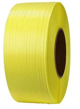 净重10kg长约3000米 黄色新料白色现货PP打包带 机用打包带半自动