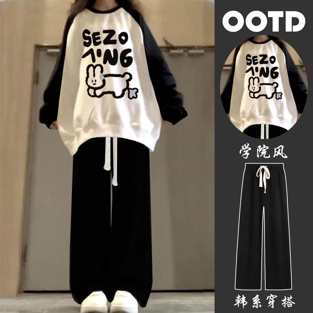女童冬季套装中大童新款
