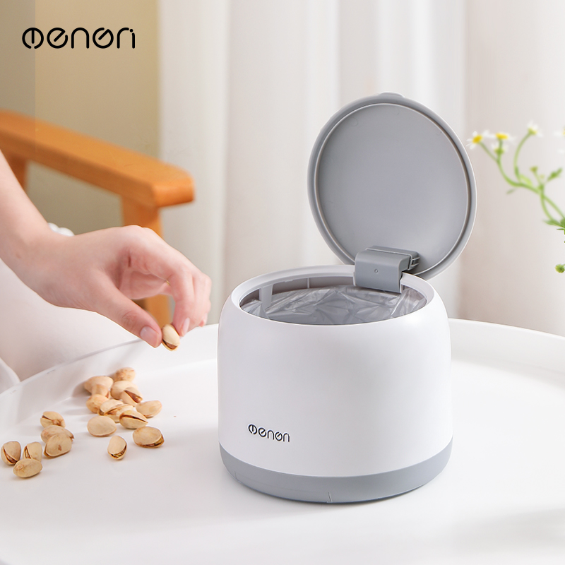 桌面垃圾桶【简约风/大容量】