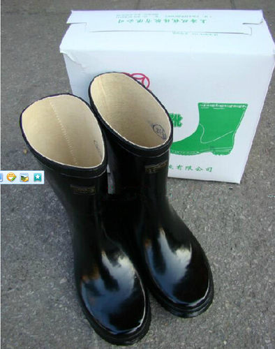 双钱牌雨鞋橡胶上海中筒男女防水