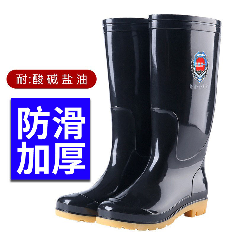 3531雨鞋男士钓鱼水鞋防滑雨靴水靴套鞋中高长筒防水厨房耐磨胶鞋图片