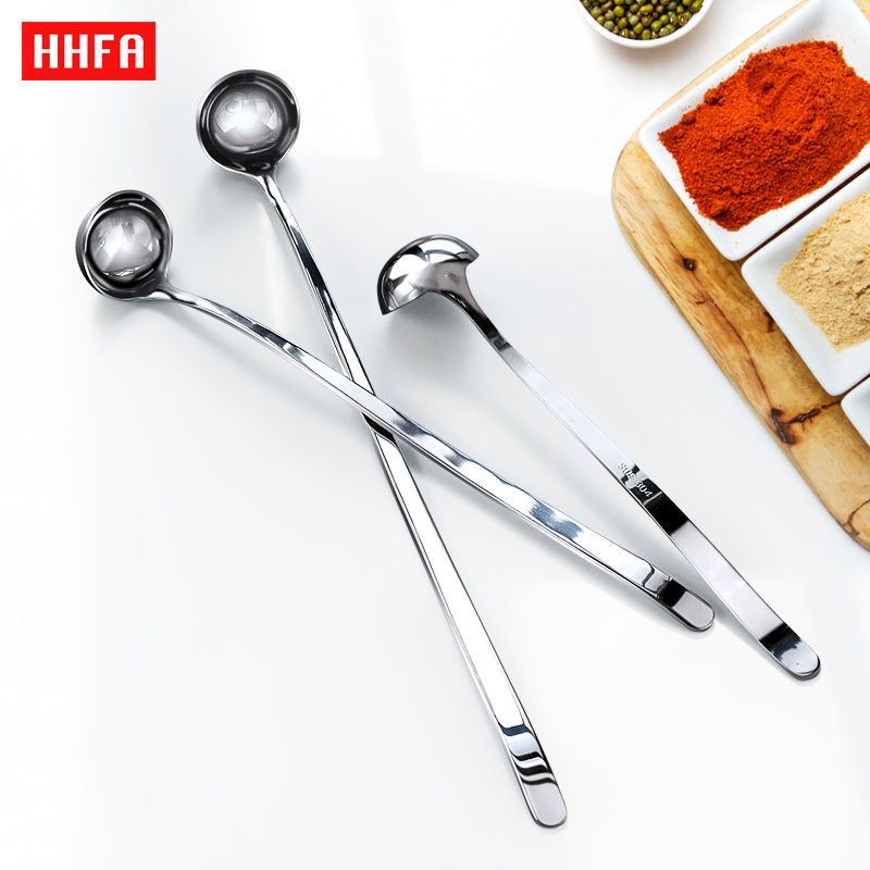 HHFA长柄调味料勺304不锈钢