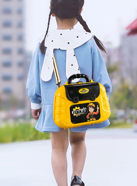 儿童背包过家家维修台玩具男孩益智可拆卸仿真修理工具箱