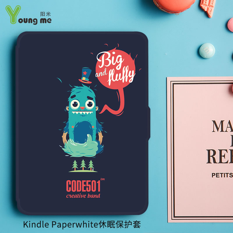 ÑôÃ×kindle±£»¤Ì×558´øµÆÊÖ³ÖÔĶÁµÆÐÝÃßÈëÃŰæKindle658¿î±¡Æ¤Ì×