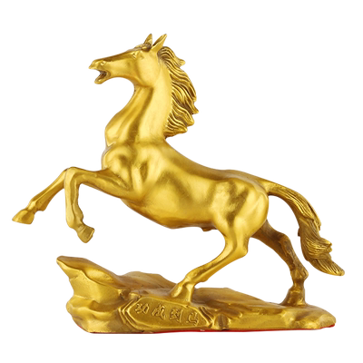 铜马摆件纯黄铜马到成功铜工艺品