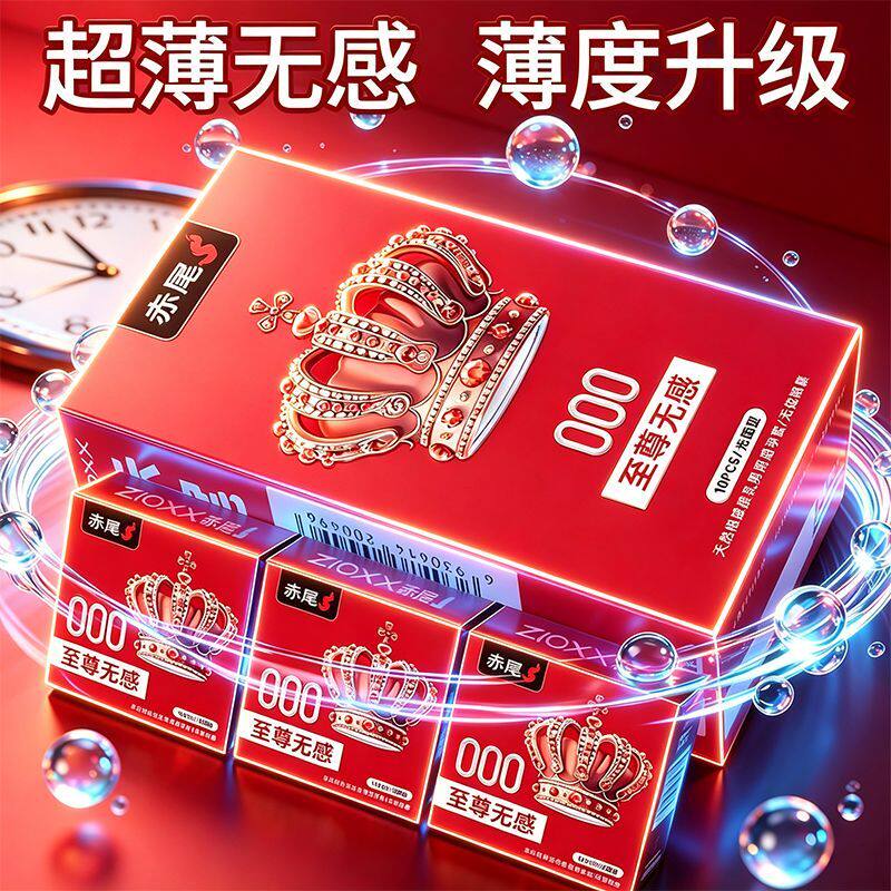 赤尾至尊无感超薄避孕套