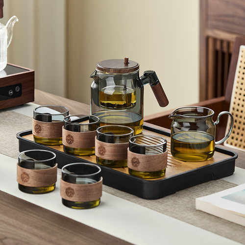 2025新款泡茶壶飘逸杯端茶具套装