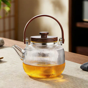高档高硼硅玻璃煮茶壶加厚泡茶壶家用煮茶壶专用烧水壶茶具2026款