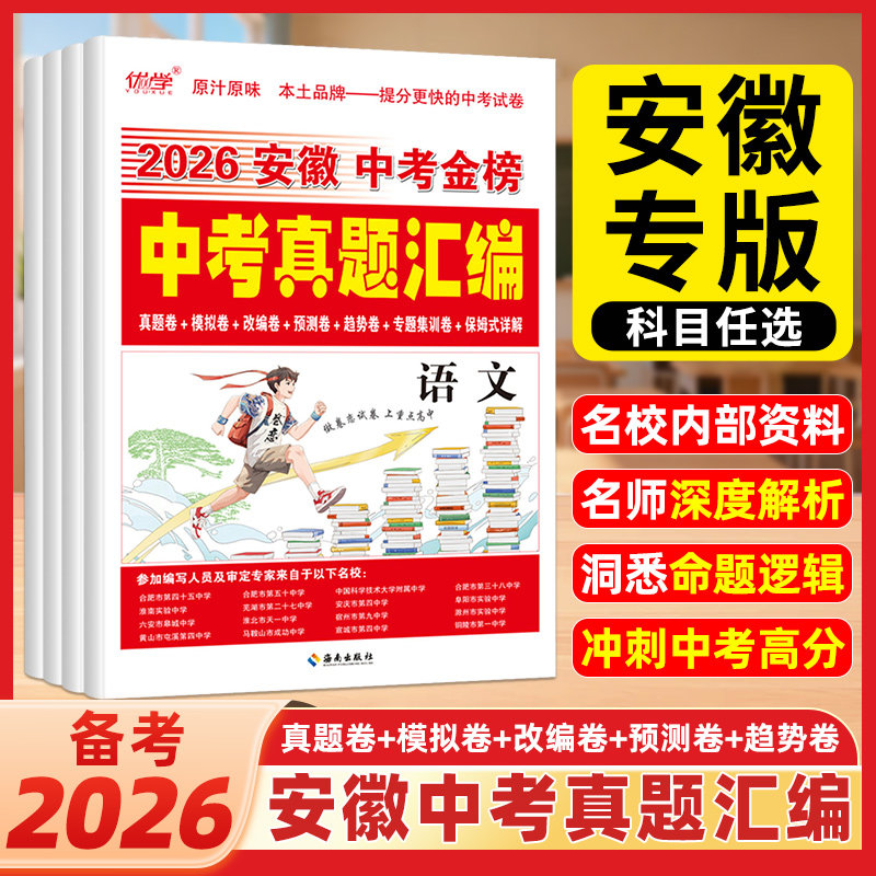 徽中考真题汇编九年级复习必刷题