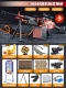 M249 Red+Target [Gift Gatling+60 Bullet Shell +120 мягкие бомбы]