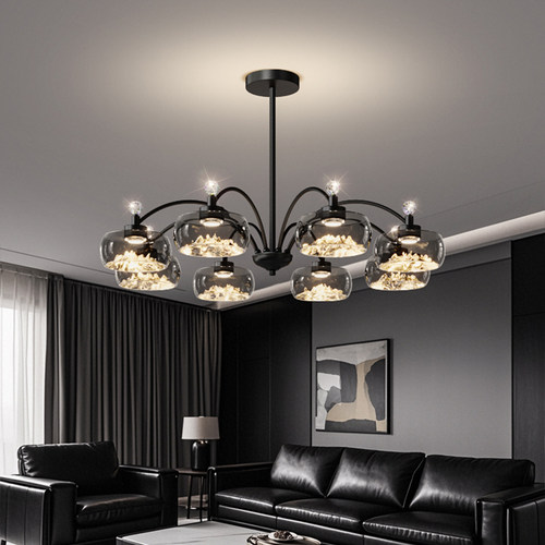 2026新款日照金山轻奢客厅吊灯