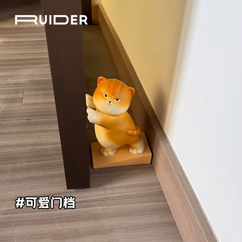 可爱小猫门挡创意防撞门阻器