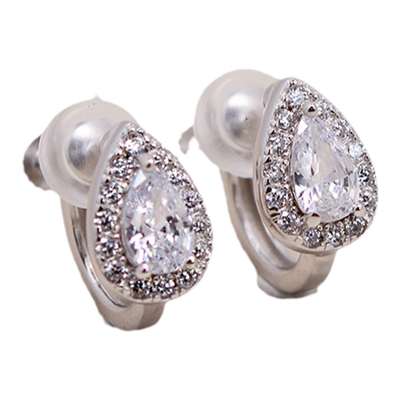 阳光的味道纯银无痛螺旋耳夹