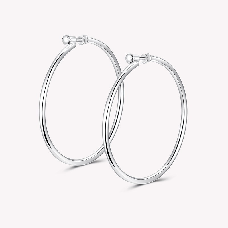 大圈圈无痛复古港味法式感饰耳夹