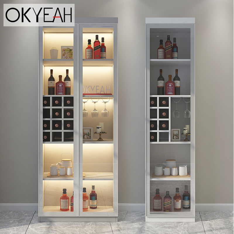 OKYEAH轻奢酒柜边柜展示柜