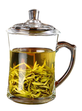 加厚无铅玻璃杯耐高茶杯