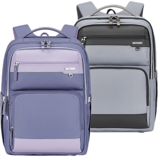 卡拉羊中学生云朵书包减负防下坠背包轻便男大容量女双肩包5198轻