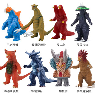 软胶怪兽500系列巴克西姆长臂萨德拉双头鸟罗贝拉格凶暴哥莫拉
