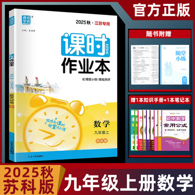 2025通城学典课时作业本九年