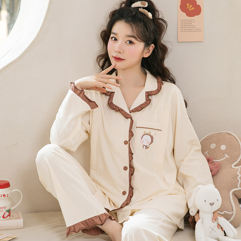 家时光月子服纯棉全棉吸汗春秋产后孕妇哺乳睡衣3月份4产妇家居服,孕妇装/孕产妇用品/营养,家居服套装,淘宝优惠券,粉丝福利购,淘宝优惠卷