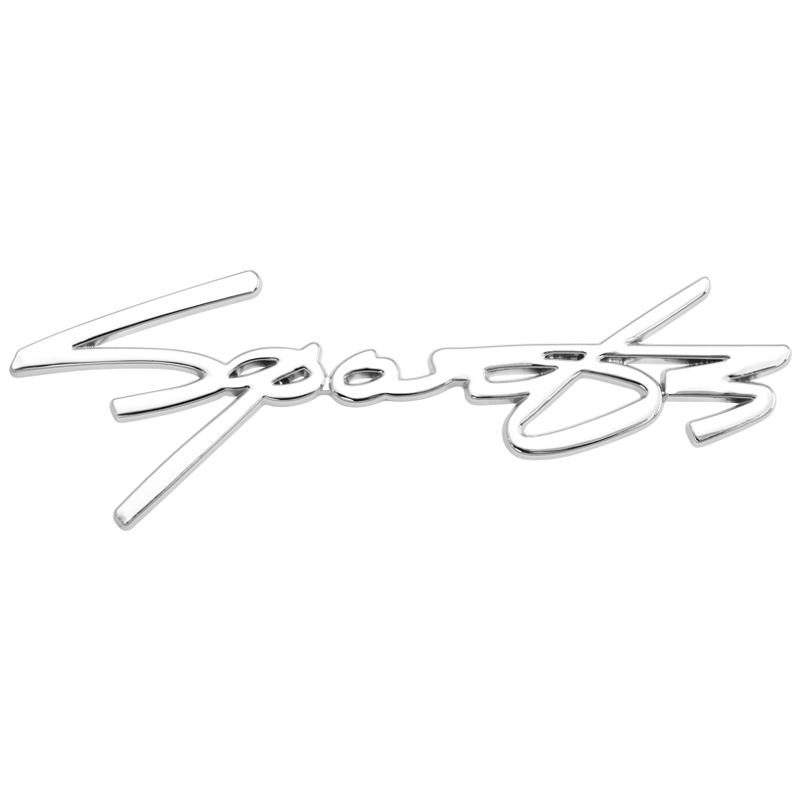 sports金属车贴车标汽车个性改装