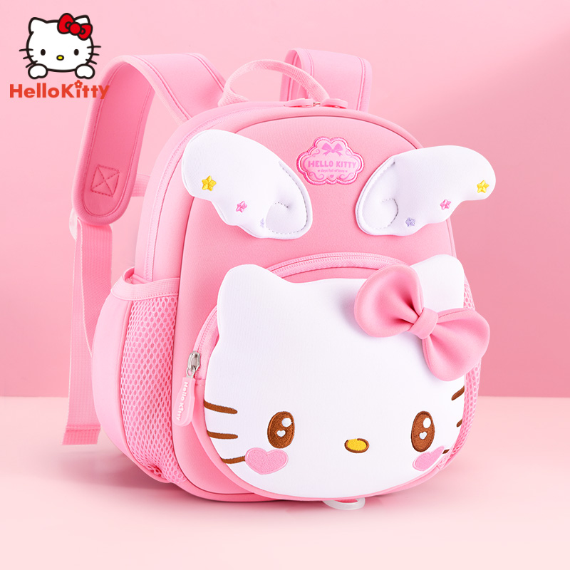 hellokitty幼儿园小书包女孩宝宝3岁4女生2023小公主儿童女童背包 玩具/童车/益智/积木/模型 书包 原图主图