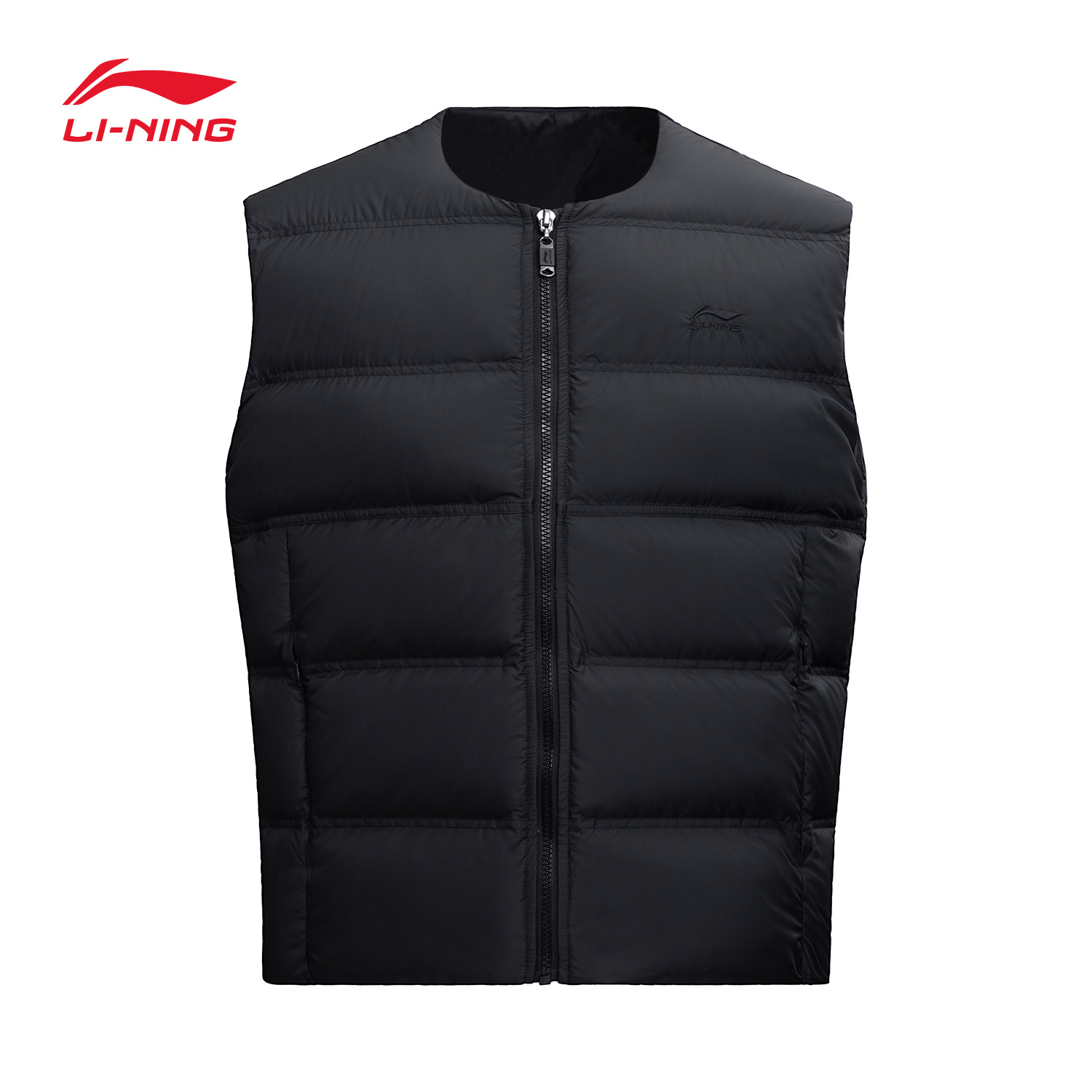 李宁羽绒马甲男御寒加厚保暖外套