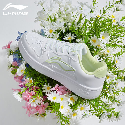 李宁官方正品空军一号潮鞋小白鞋