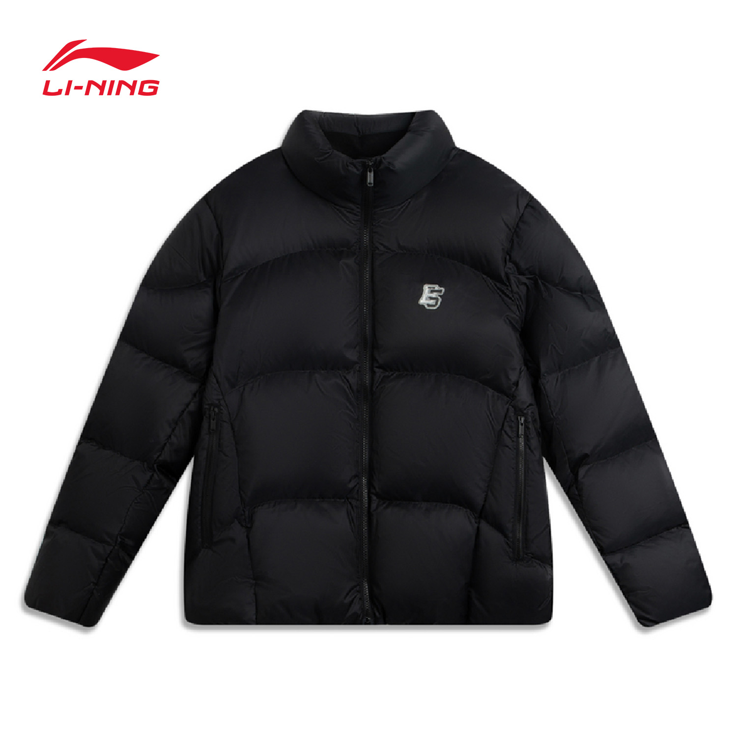 李宁反伍BADFIVE短款立领羽绒服