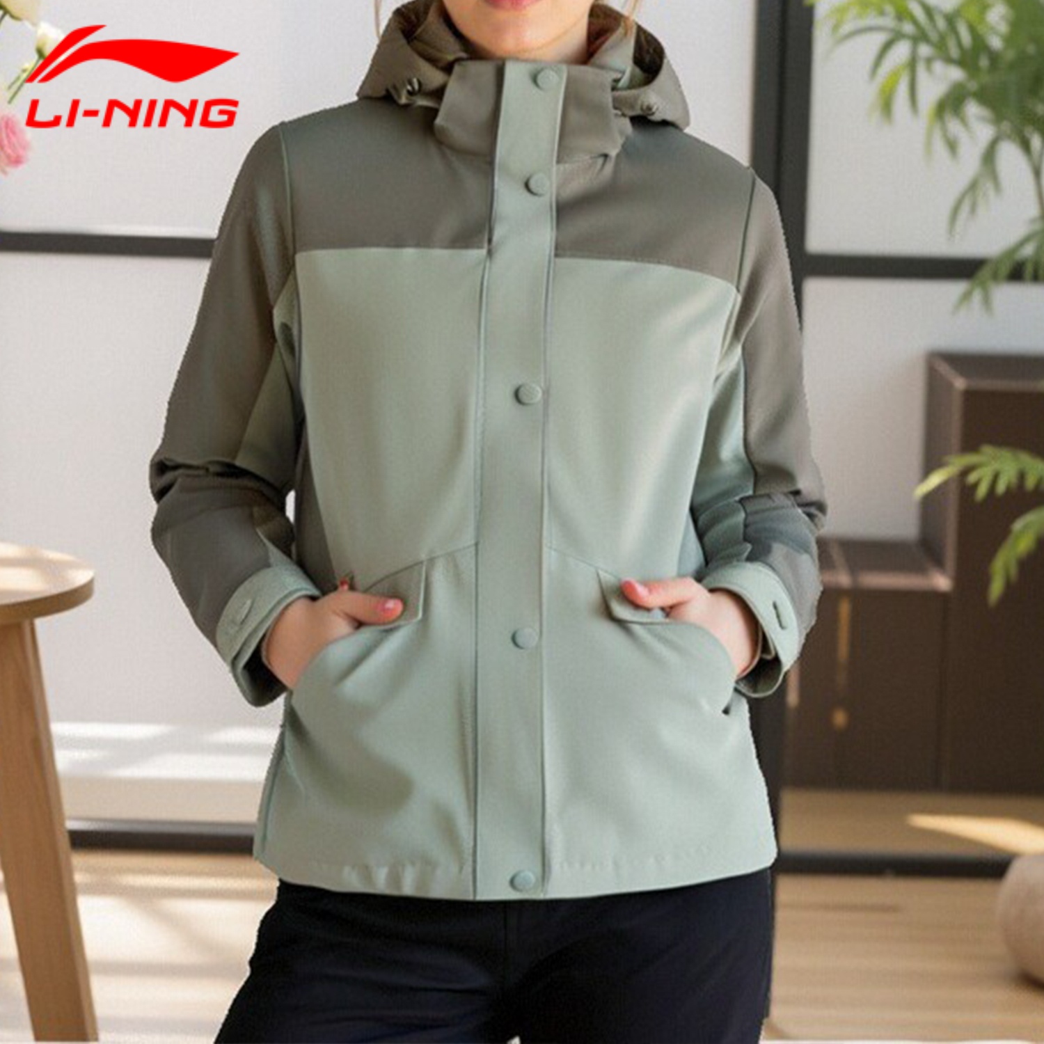李宁2025秋季新款户外运动风衣