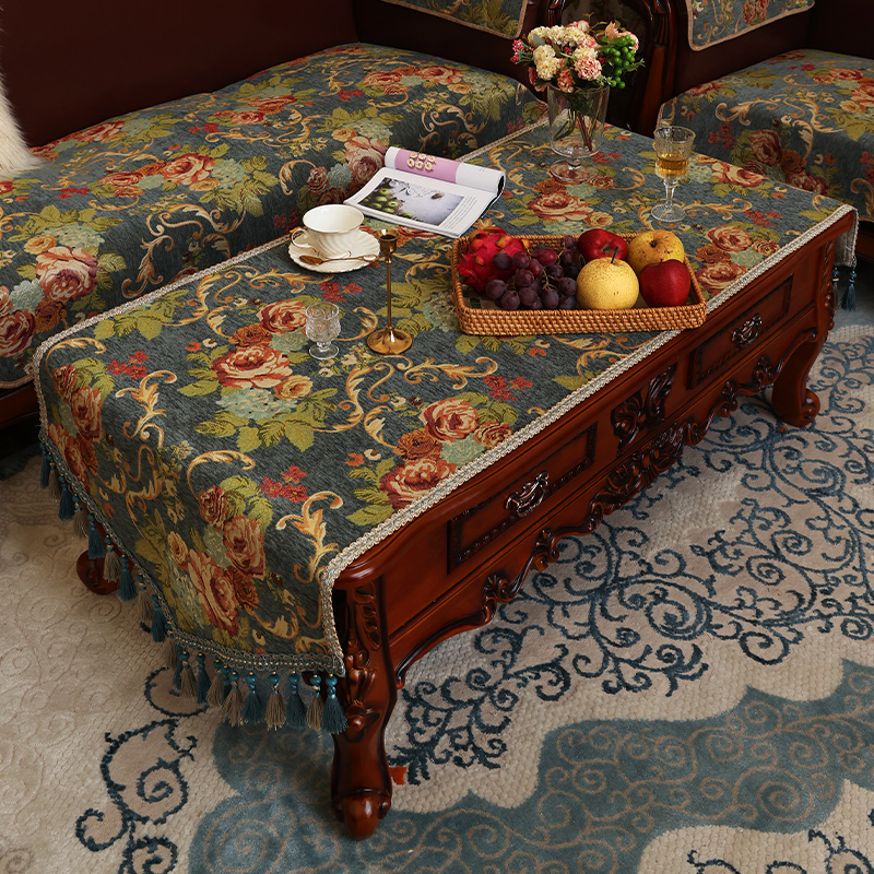 欧式高端茶几桌布客厅2025新款
