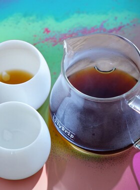 手冲咖啡器具LilyDrip ASK 提香壶1只 寻香杯2只48小时内发