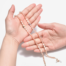 Очки цепи 眼镜链女挂脖简约复古洛丽塔墨镜太阳眼镜防滑链条挂绳链子男