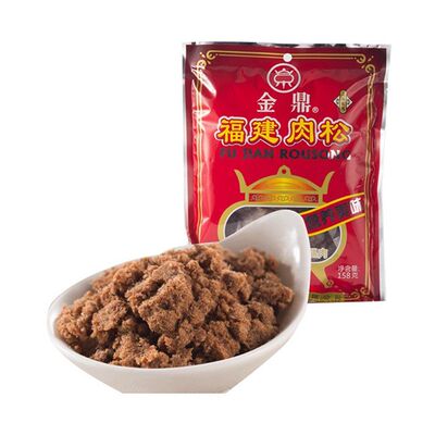 上海立丰食品金鼎福建肉松袋装佐餐伴侣肉酥松宝宝早餐辅食烘焙