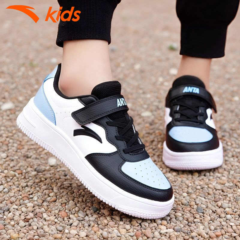 安踏童鞋儿童板鞋春季新款百搭简约大童休闲鞋男童小白鞋运动鞋子,童鞋/婴儿鞋/亲子鞋,板鞋,淘宝优惠券,粉丝福利购,淘宝优惠卷