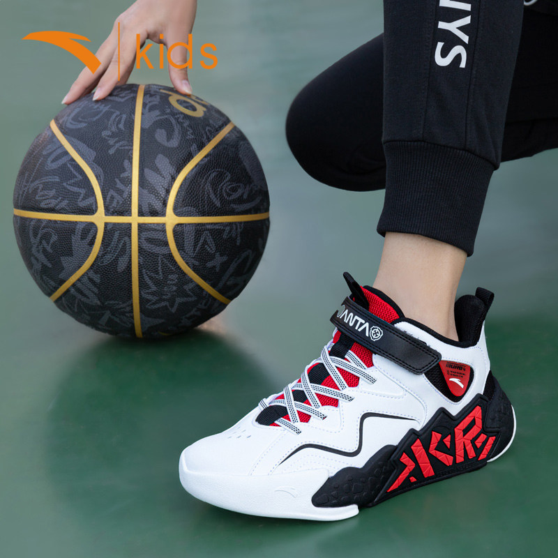 安踏儿童篮球鞋男水泥克星运动鞋