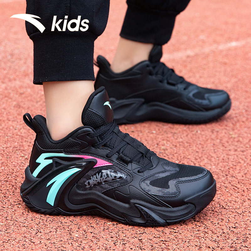 安踏儿童篮球鞋男水泥克星运动鞋