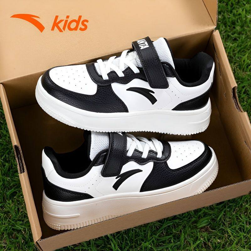 安踏童鞋儿童板鞋春季新款百搭简约大童休闲鞋男童小白鞋运动鞋子,童鞋/婴儿鞋/亲子鞋,板鞋,淘宝优惠券,粉丝福利购,淘宝优惠卷