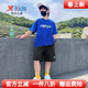 2026夏季 儿童速干冰丝t恤短裤 新款 运动套装 大童 男童短袖 特步童装