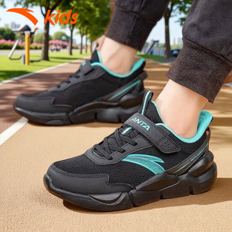 安踏童鞋男童运动鞋大童2026春季网面透气鞋子魔术贴皮面儿童跑鞋,童鞋/婴儿鞋/亲子鞋,运动鞋,淘宝优惠券,粉丝福利购,淘宝优惠卷