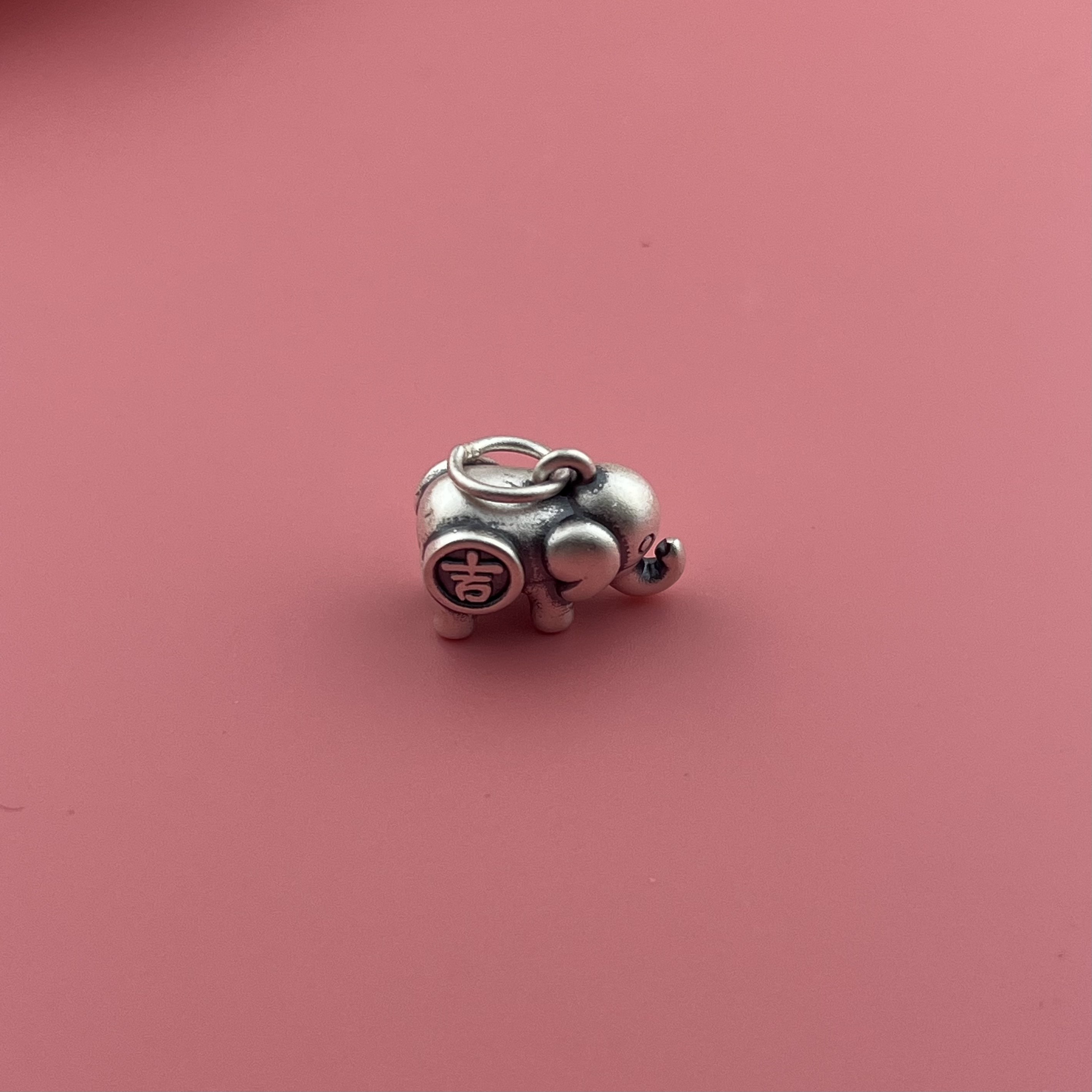 足银999DIY配件3D工艺复古吉祥大象挂坠配饰编绳编织手链及项铤,饰品/流行首饰/时尚饰品新,其他DIY饰品配件,淘宝优惠券,粉丝福利购,淘宝优惠卷