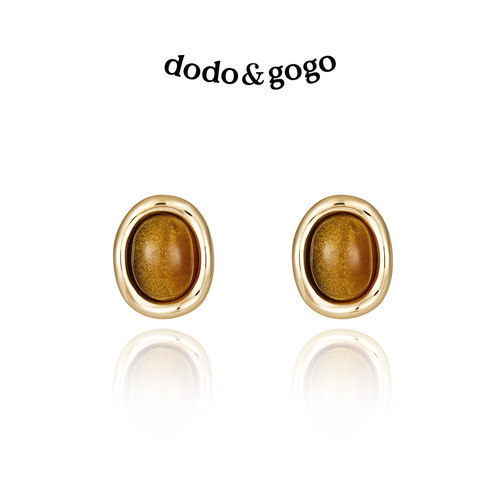 DODOGOGO合金简约虎眼石女
