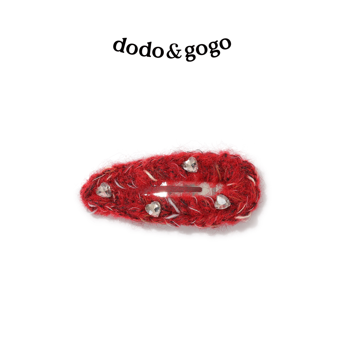 DODOGOGO发夹毛线甜美