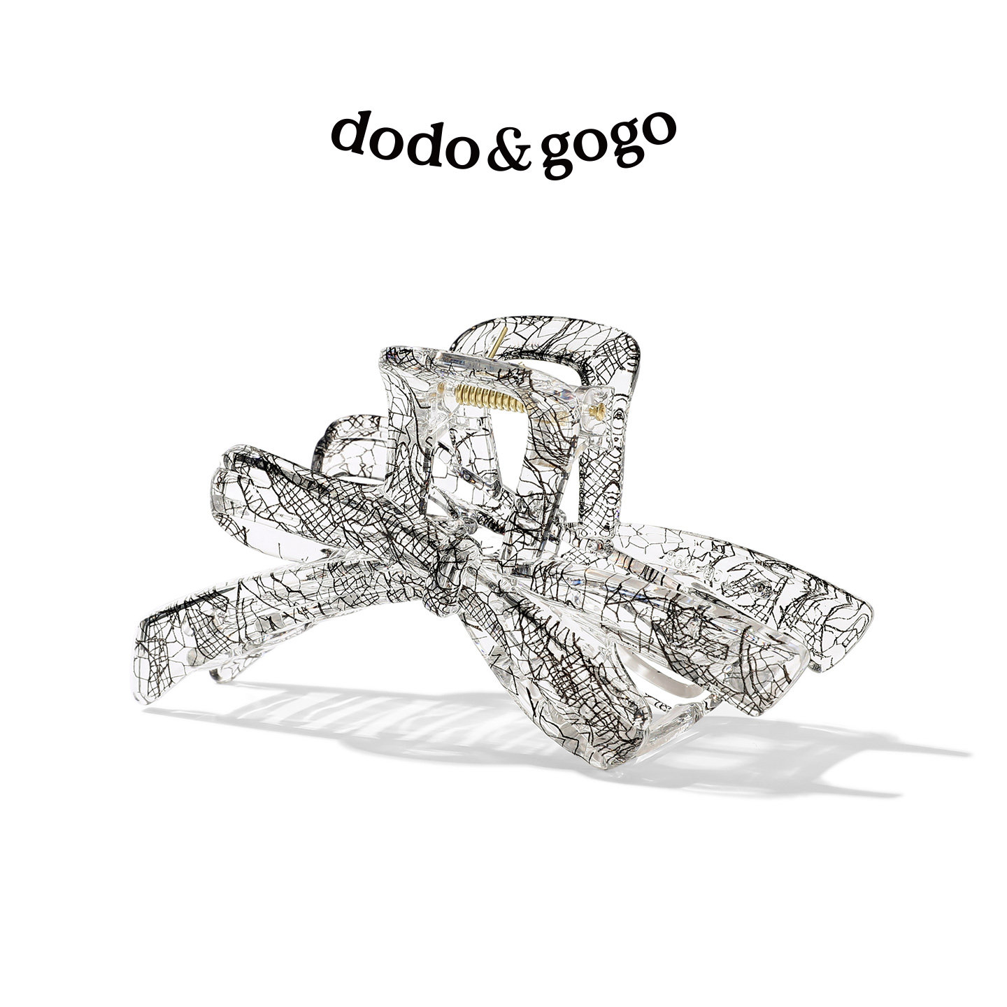 DODOGOGO韩系蕾丝蝴蝶结抓夹图片