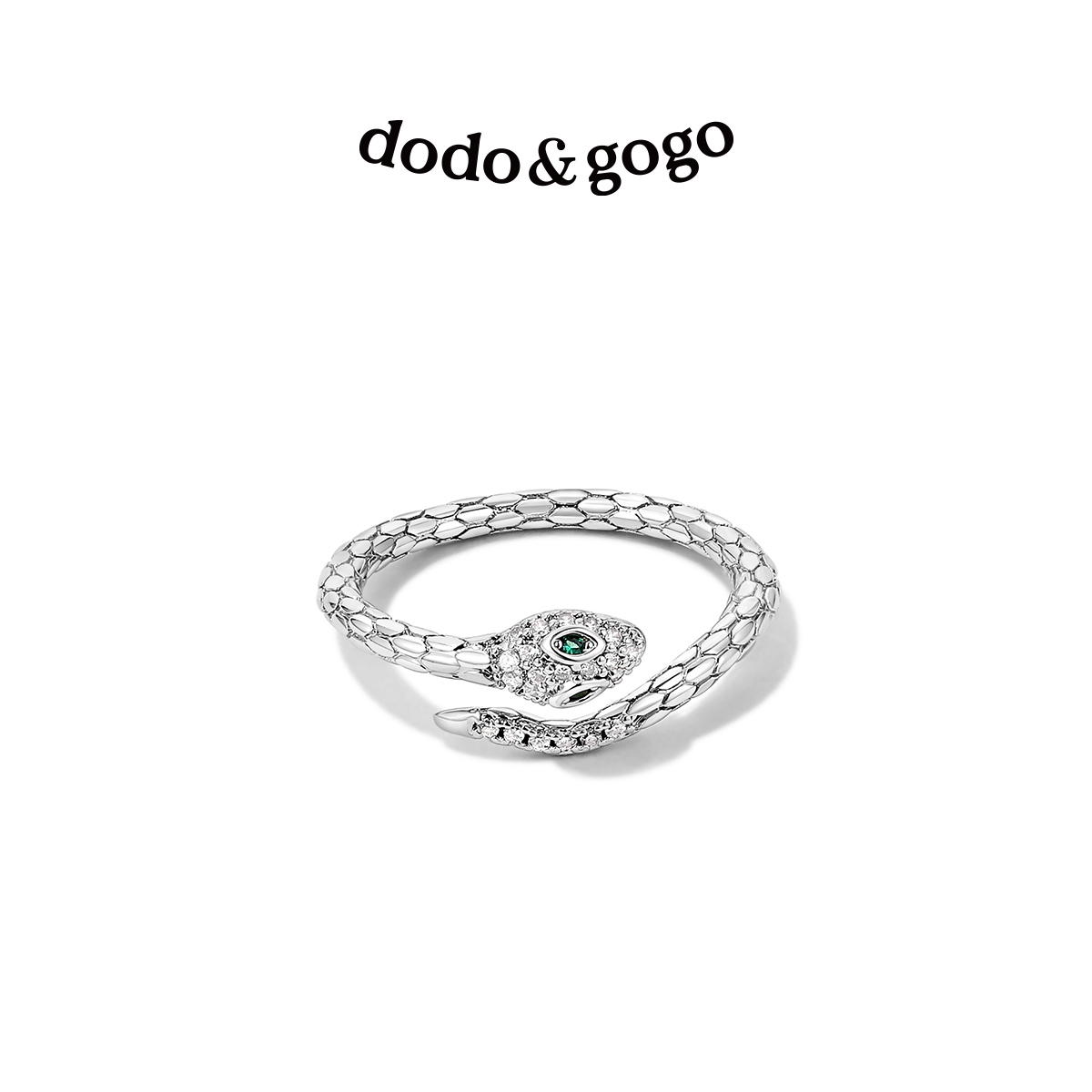 dodogogo男女同款灵蛇戒指