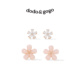 漂亮耳饰 耳钉气质高级感巨好看 DODOGOGO花朵耳环女2026新款 爆款