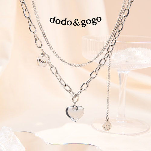 DODOGOGO爱心长款项链女款配饰