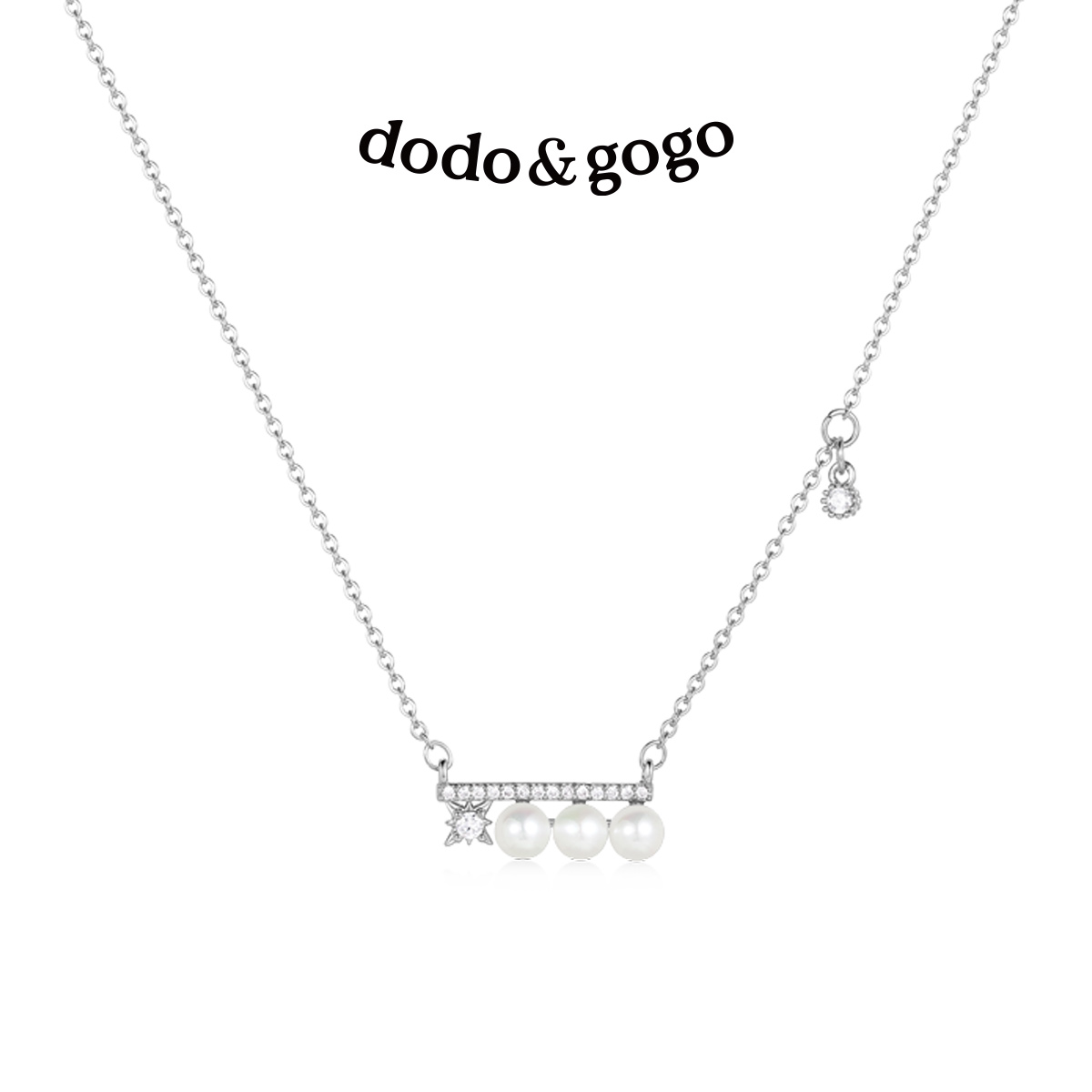DODOGOGO平衡木珍珠项链