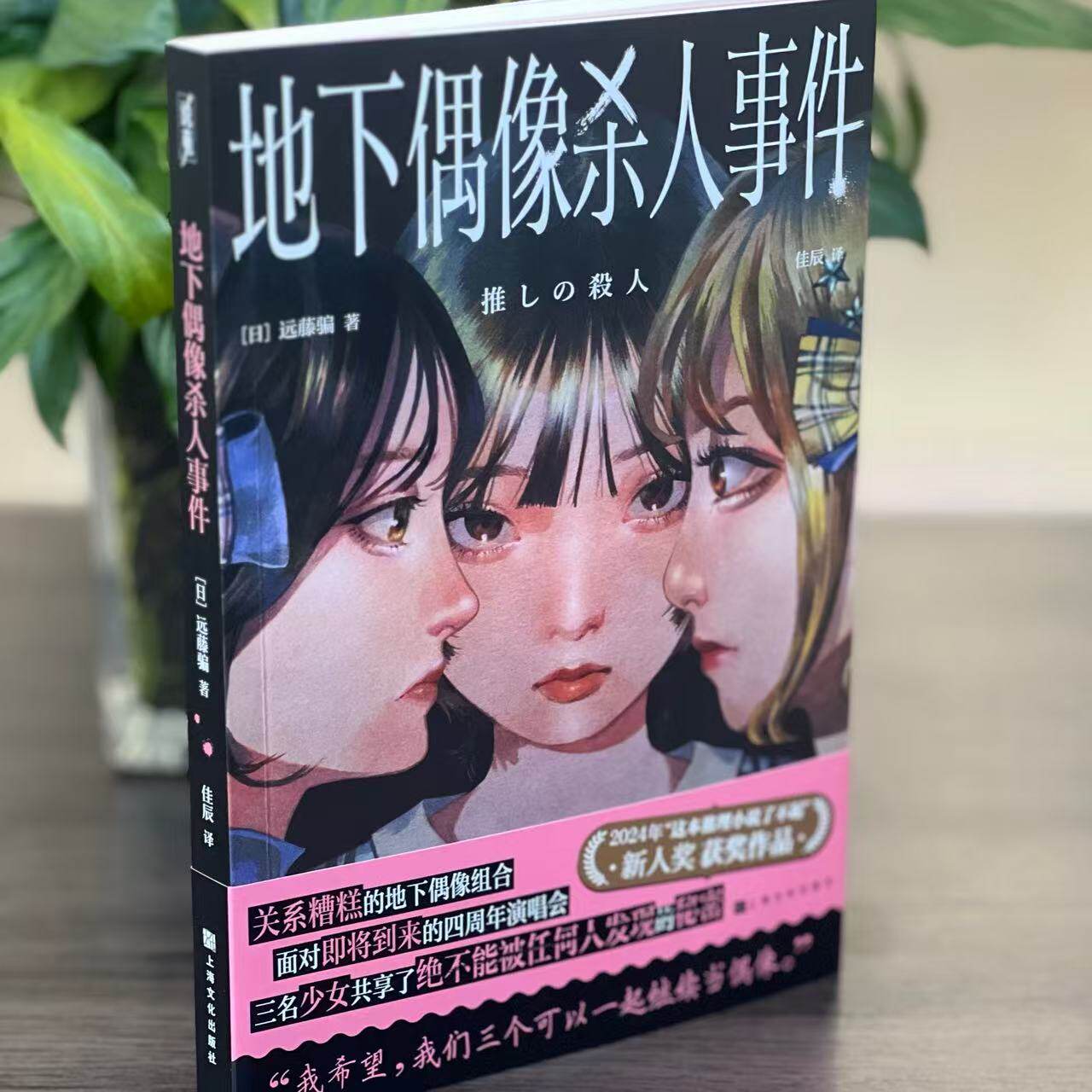 地下偶像杀人事件 （签名本）远藤骗著作说苑出品佳辰译本上海文化出版社地下爱豆偶像SNH48AKB48日本悬疑推理小说 上海文化出版社